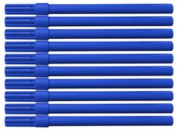 Office Products Flamaster biurowy 10szt., niebieski