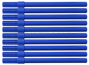 Office Products Flamaster biurowy 10szt., niebieski