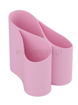 Ico Przybornik Na Biurko Lux, pastelowy różowy