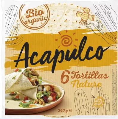 Tortilla Bio 240 G (6 Sztuk)