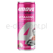 4Move Active Vitamin B- Formula Raspberry  Dragonfruit Flavour 330 Ml