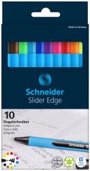 Schneider Zestaw Długopisów  Slider Edge, Xb, 10 Szt., Miks Kolorów 