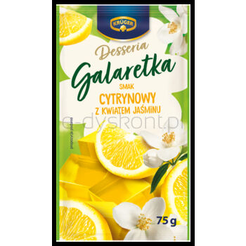 Kruger Desseria Galaretka smak cytrynowy z kwiatem jaśminu 75g