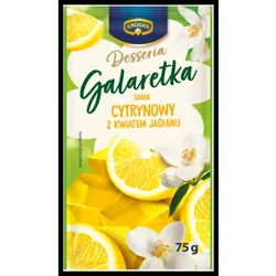 Kruger Desseria Galaretka smak cytrynowy z kwiatem jaśminu 75g