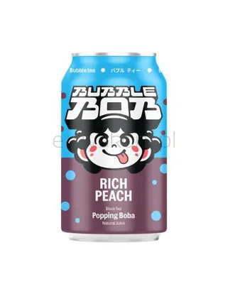 Popping Bubble Tea Brzoskwinia 330 ml