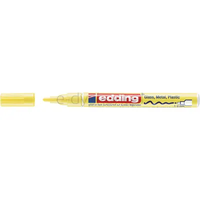 Edding Marker Olejowy Połyskujący E-751 1-2 Mm, Żółty Pastelowy 