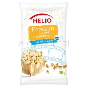 Helio Popcorn Do Mikrofalówki O Smaku Maślanym 90 G 