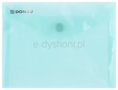 Donau Teczka Kopertowa Zatrzask, Pp, A6, 180Mikr., Zielona