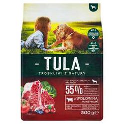 Karma Pies Tula Sucha Wołowina Warzywa 300 G Mw Dobry Wybór