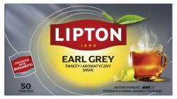 Lipton Herbata Earl Grey Classic Czarna (50 Torebek)