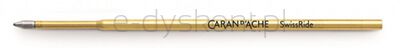 Wkład CARAN D'ACHE Swissride, do długopisu 888, M, 1szt., czarny