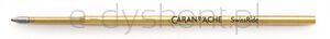 Wkład CARAN D'ACHE Swissride, do długopisu 888, M, 1szt., czarny