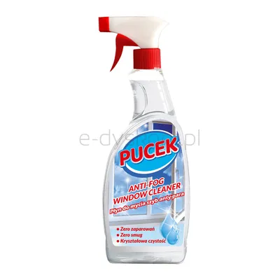 Pucek Płyn Do Mycia Szyb Z Anty-Para, 750Ml