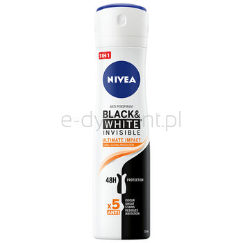 Nivea Antyperspirant W Sprayu BlackWhite Invisible Ultimate Impact 150Ml