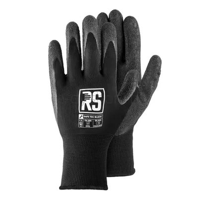 RS Rękawice dziane Safe Tec Black, rozm. 11, czarne