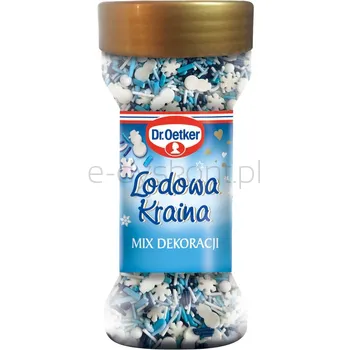 Dr. Oetker Lodowa kraina mix dekoracji 48 g