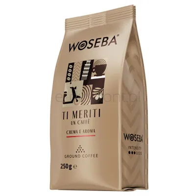 Woseba Kawa mielona TI MERITI, CREMA E AROMA 500g