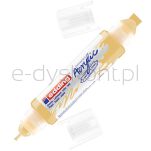 Edding Marker Akrylowy 3D E-5400 podwójny, 2-3 mm, 5-10 mm, żółty pastelowy - 2