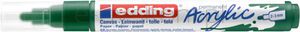Marker akrylowy e-5100 EDDING, 2-3 mm, matowy zielony mech