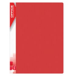 Office Products Teczka ofertowa PP, A4, 620mikr., 20 koszulek, czerwona 