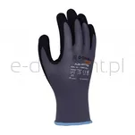 Donau Rękawice Safety Flex-Dotted, Kat. Ii, Rozm. 9, Szare - 2