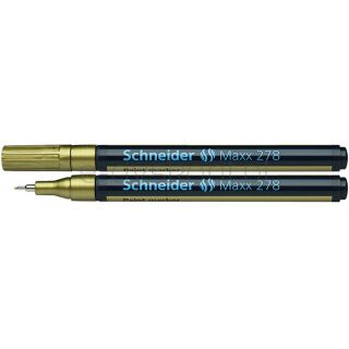 Schneider Marker olejowy Maxx 278, 0,8mm, złoty