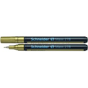 Schneider Marker olejowy Maxx 278, 0,8mm, złoty