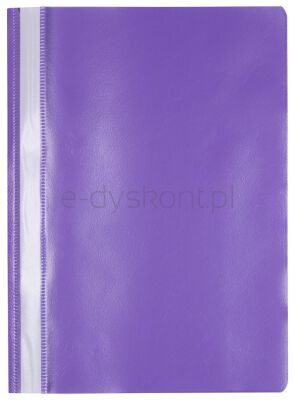 Office Products Skoroszyt, PP, A4, miękki, 100/170mikr., fioletowy
