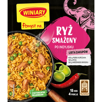 Winiary Pomysł Na... Ryż smażony po indyjsku 31g