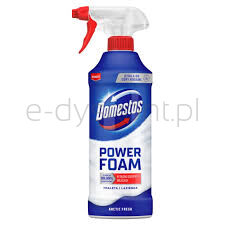 Domestos Power Foam Czyszcząca Piana Toaleta i Łazienka Arctic Fresh 435ml