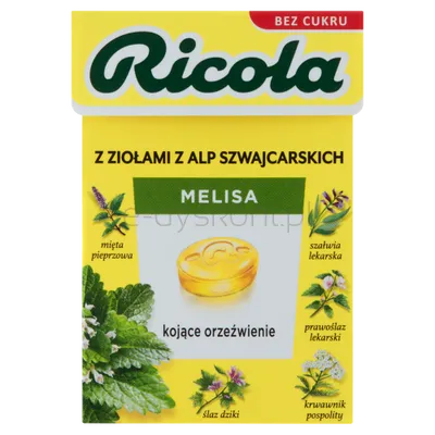 Ricola Melisa 27,5G