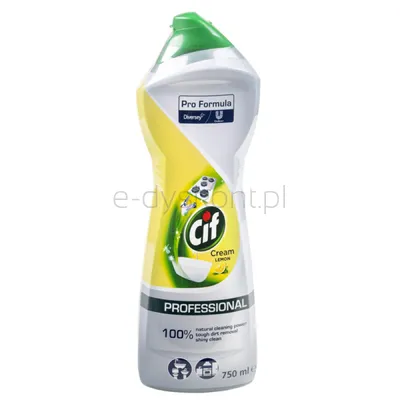 CIF Mleczko do czyszczenia Diversey Cytryna, 0,75l