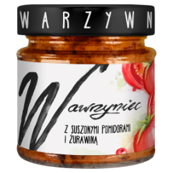 Wawrzyniec Pasta Warzywna Z suszonymi Pomidorami I Żurawiną 180G
