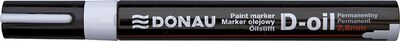 Donau Marker olejowy D-Oil, okrągły, 2,8mm, biały