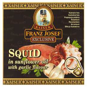 Kalmary W Oleju Z Czosnki.Fjk Giana 80 G