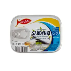 Graal Sardynki W Oleju Roślinnym 110G