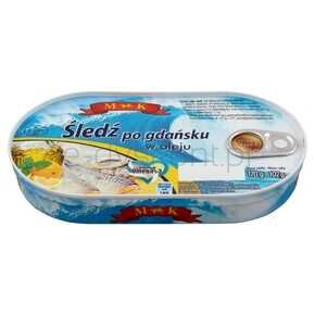 Mk Śledź W Oleju Po Gdańsku 170 G