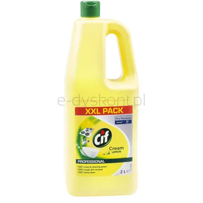 CIF Mleczko do czyszczenia Diversey Lemon, 2l