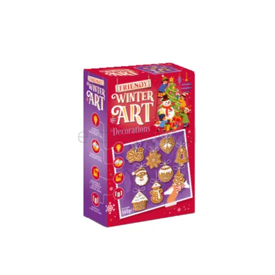 Pierniczki świąteczne 560 g Friendy zestaw do dekoracji