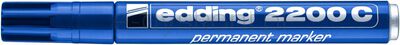 Edding Marker permanentny e-2200 C 1-5 mm, niebieski
