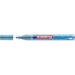 Edding Marker olejowy połyskujący e-751 1-2 mm, niebieski metaliczny