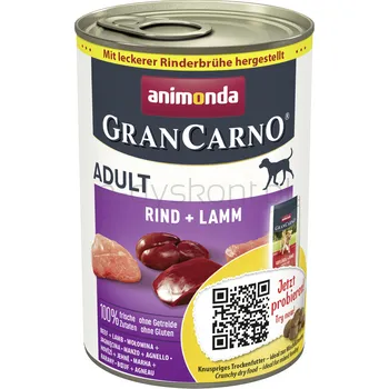 Animonda GranCarno Adult wołowina + jagnięcina 400g