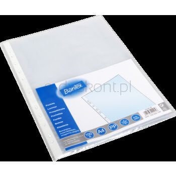 Bantex Koszulki groszkowe 50 mic, A4 100 sztuk