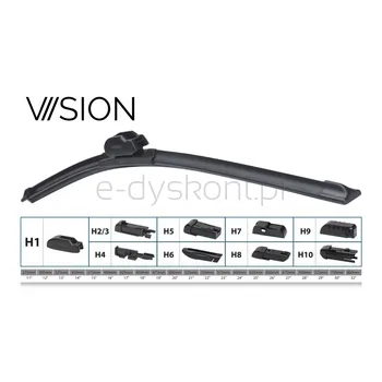 Pióro Wycieraczki Viision Ultra 475Mm, 19”