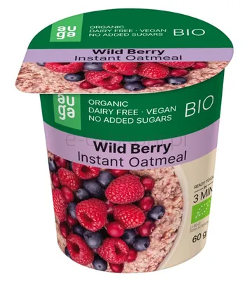 Owsianka Z Owocami Leśnymi Pełnoziarnista Bio 60 G