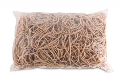 Office Products Gumki recepturki średnica 80mm, 1,5x3mm, 60% kauczuku, 1000g, zgrzewka, naturalne 
