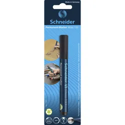 Schneider Marker Permanentny Maxx 133, Ścięty, 1-4Mm, Blister, Czarny 