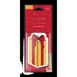 Odświeżacz Powietrza Do Samochodu Aroma Home Xmas Cellulose Gift For You 3D Pomarańcza Goździk