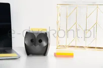 Podajnik do karteczek Post-It, Z-Notes, sowa, + 2x45 kart. 76x76mm - 3