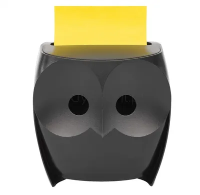 Podajnik do karteczek Post-It, Z-Notes, sowa, + 2x45 kart. 76x76mm